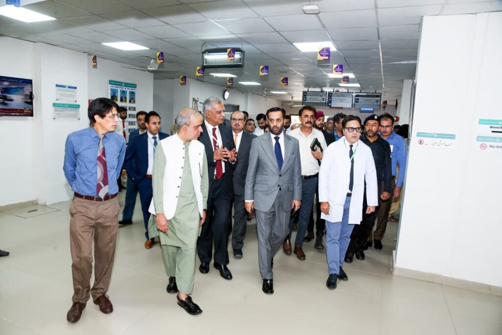 Federal Health Minister Announces Revival of National Health Program During Visit to Akbar Niazi Teaching Hospital