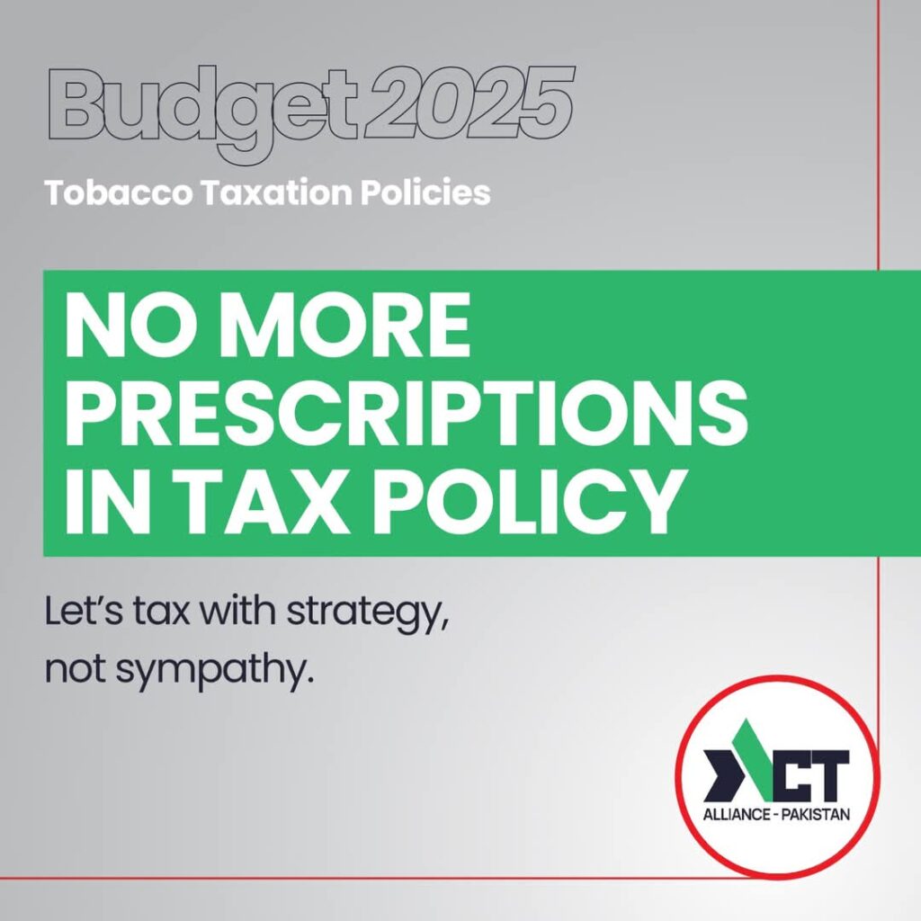 ACT Alliance Pakistan Cautions Against Donor-Driven Interventions in Tobacco Taxation