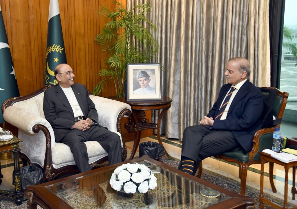 President and Prime Minister discuss security situation